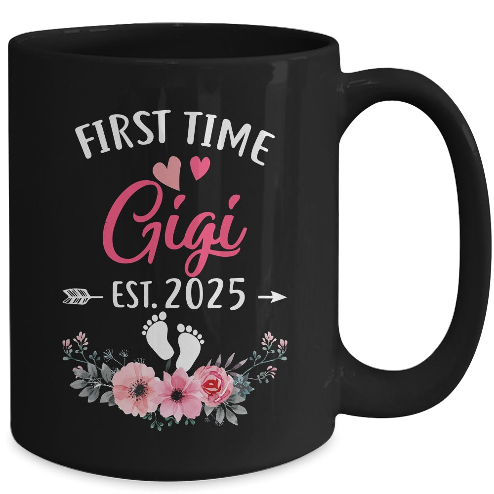 First Time Gigi Promoted To Gigi Est 2025 Mothers Day Mug | siriusteestore