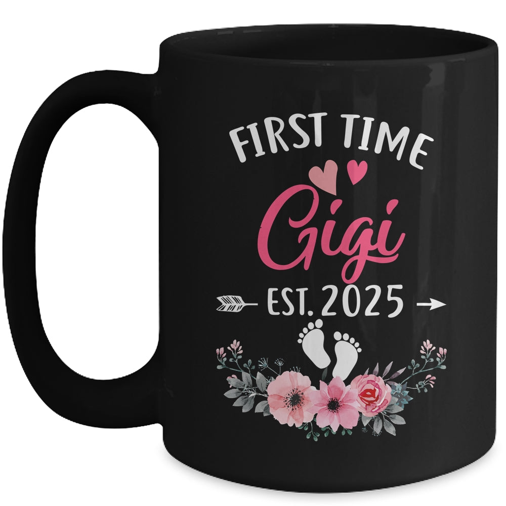 First Time Gigi Promoted To Gigi Est 2025 Mothers Day Mug | siriusteestore
