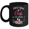 First Time Gigi Promoted To Gigi Est 2026 Mothers Day Mug | siriusteestore