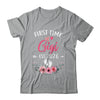 First Time Gigi Promoted To Gigi Est 2026 Mothers Day Shirt & Tank Top | siriusteestore
