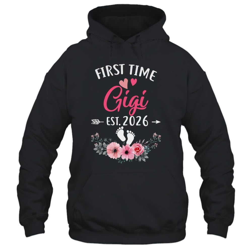 First Time Gigi Promoted To Gigi Est 2026 Mothers Day Shirt & Tank Top | siriusteestore