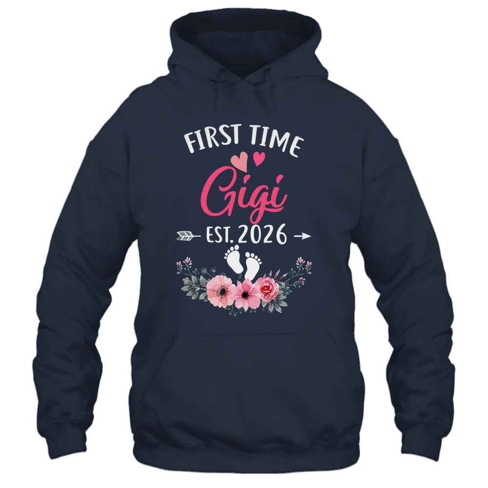 First Time Gigi Promoted To Gigi Est 2026 Mothers Day Shirt & Tank Top | siriusteestore