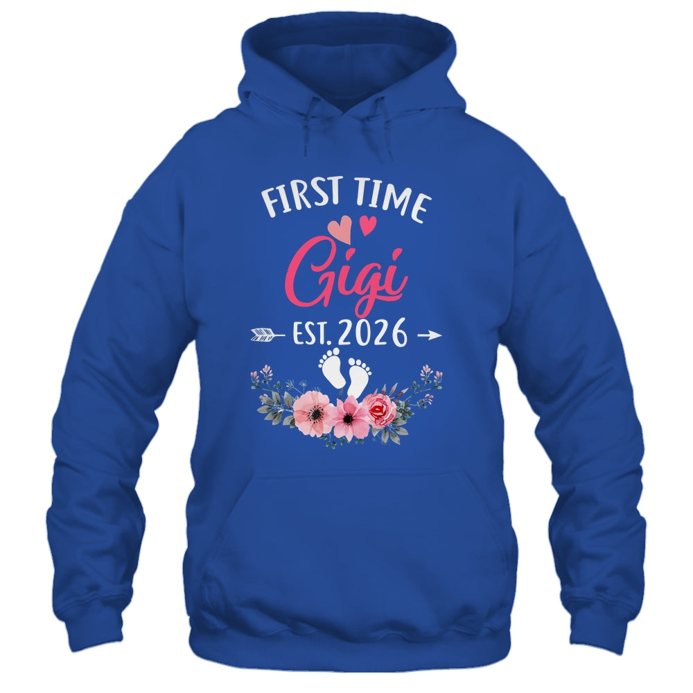 First Time Gigi Promoted To Gigi Est 2026 Mothers Day Shirt & Tank Top | siriusteestore