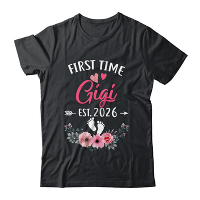 First Time Gigi Promoted To Gigi Est 2027 Mothers Day Shirt & Tank Top | siriusteestore