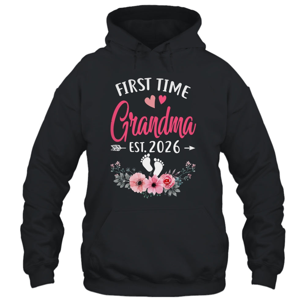 First Time Grandma Promoted To Grandma Est 2026 Mothers Day Shirt & Tank Top | siriusteestore