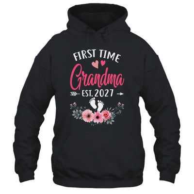 First Time Grandma Promoted To Grandma Est 2027 Mothers Day Shirt & Tank Top | siriusteestore