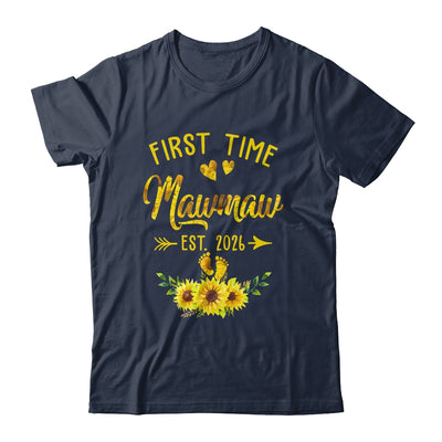 First Time Mamaw Est 2026 Sunflower Promoted To Mamaw Shirt & Tank Top | siriusteestore