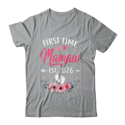 First Time Mamaw Promoted To Mamaw Est 2027 Mothers Day Shirt & Tank Top | siriusteestore
