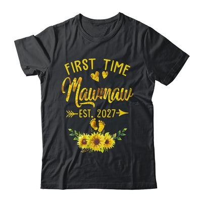 First Time Mawmaw Est 2027 Sunflower Promoted To Mawmaw Shirt & Tank Top | siriusteestore