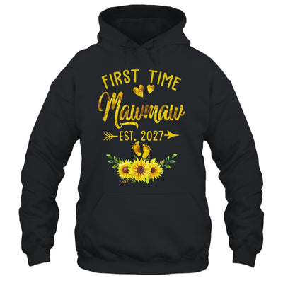 First Time Mawmaw Est 2027 Sunflower Promoted To Mawmaw Shirt & Tank Top | siriusteestore