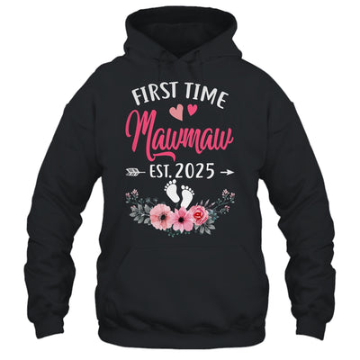 First Time Mawmaw Promoted To Mawmaw Est 2025 Mothers Day Shirt & Hoodie | siriusteestore