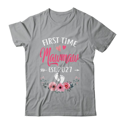 First Time Mawmaw Promoted To Mawmaw Est 2027 Mothers Day Shirt & Tank Top | siriusteestore
