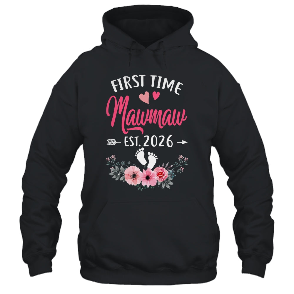 First Time Mawmaw Promoted To Mawmaw Est 2027 Mothers Day Shirt & Tank Top | siriusteestore