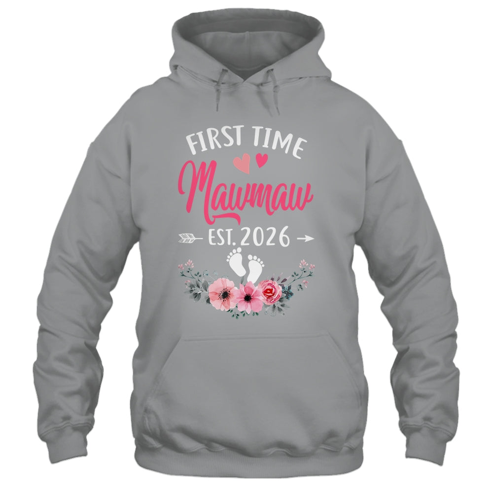 First Time Mawmaw Promoted To Mawmaw Est 2027 Mothers Day Shirt & Tank Top | siriusteestore