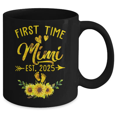 First Time Mimi Est 2025 Sunflower Promoted To Mimi Mug | siriusteestore
