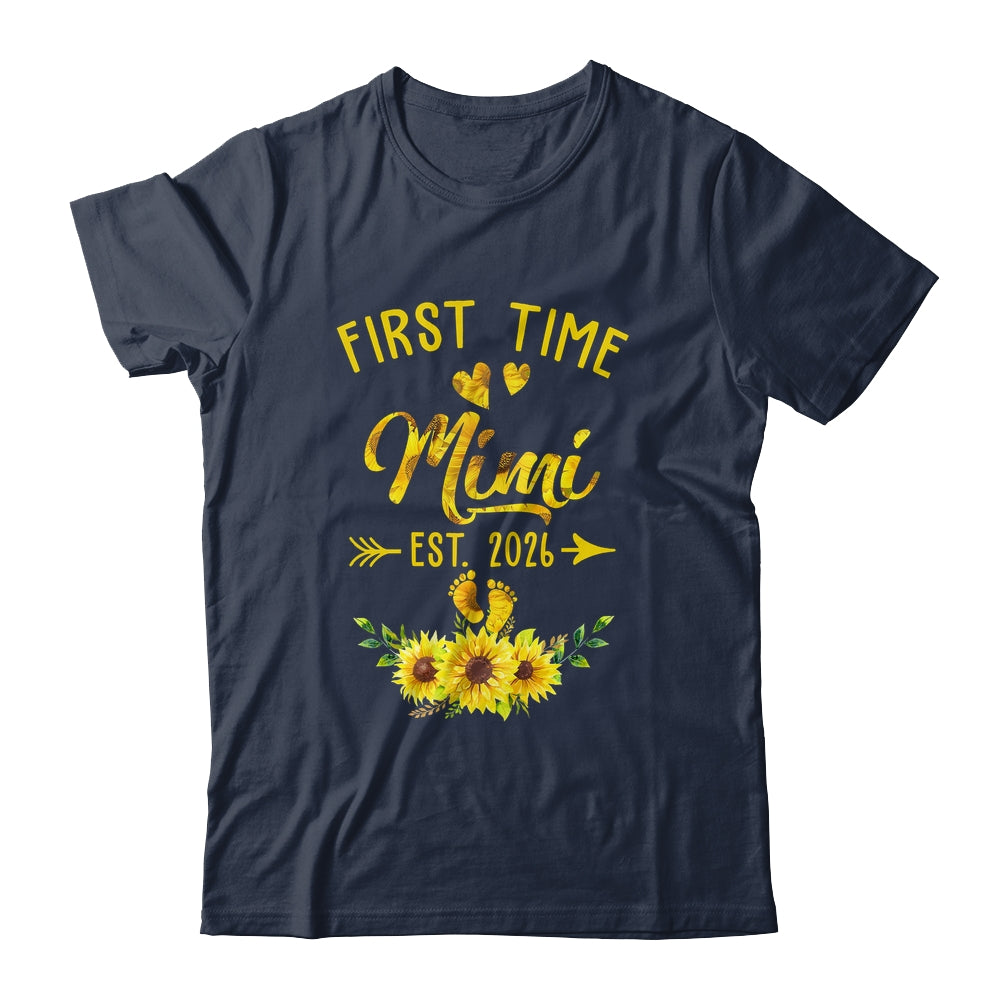 First Time Mimi Est 2026 Sunflower Promoted To Mimi Shirt & Tank Top | siriusteestore