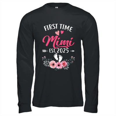 First Time Mimi Promoted To Mimi Est 2025 Mothers Day Shirt & Hoodie | siriusteestore