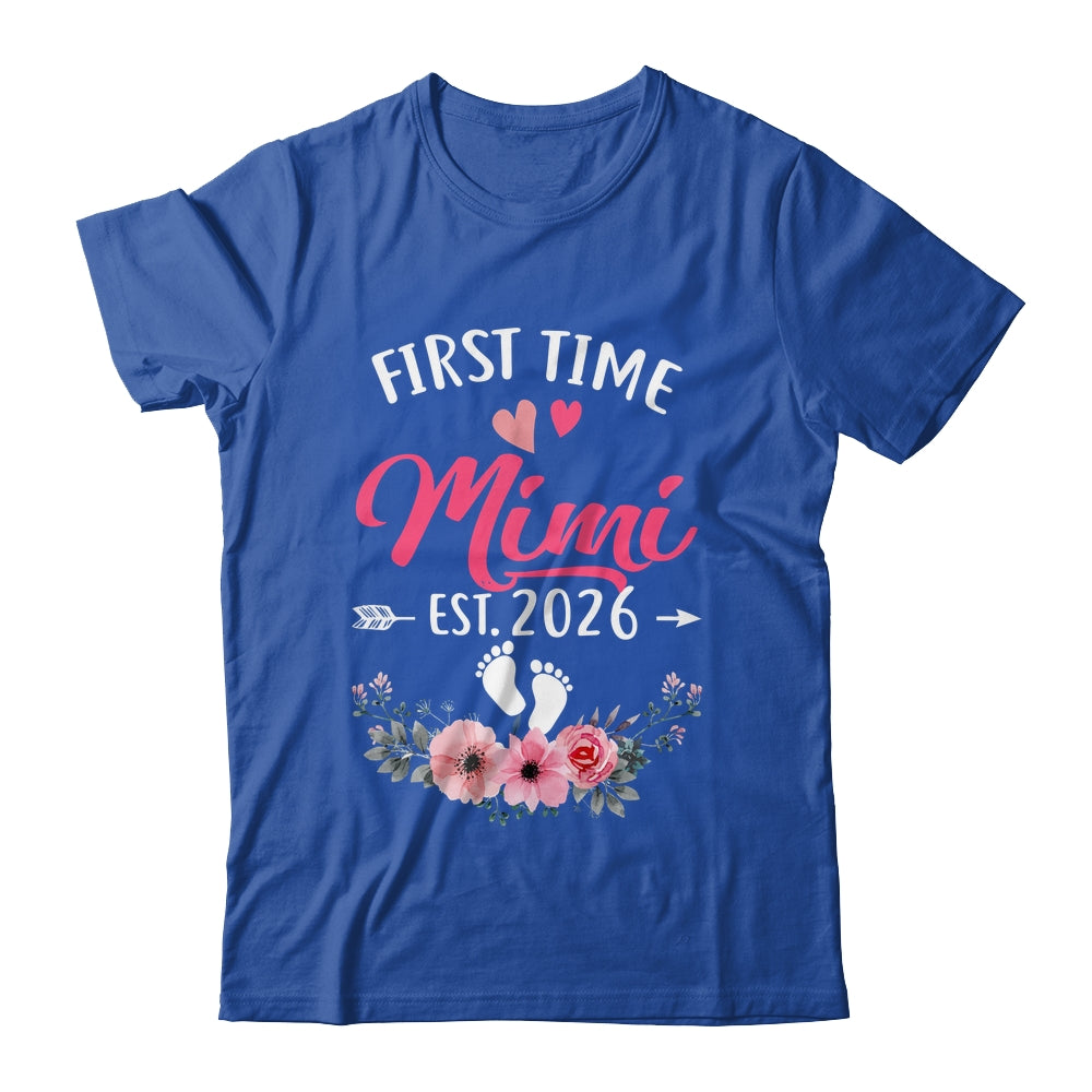 First Time Mimi Promoted To Mimi Est 2026 Mothers Day Shirt & Tank Top | siriusteestore