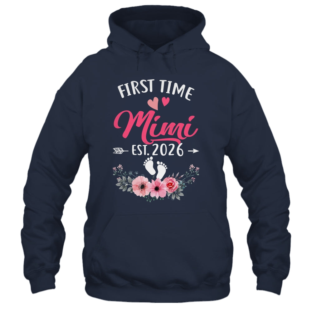 First Time Mimi Promoted To Mimi Est 2026 Mothers Day Shirt & Tank Top | siriusteestore