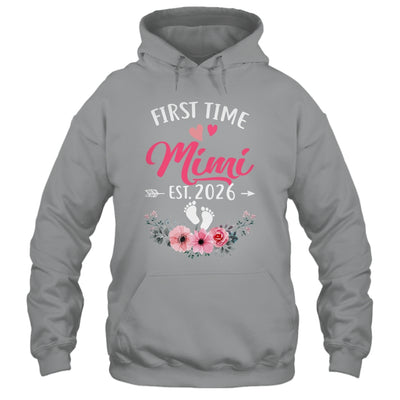 First Time Mimi Promoted To Mimi Est 2026 Mothers Day Shirt & Tank Top | siriusteestore