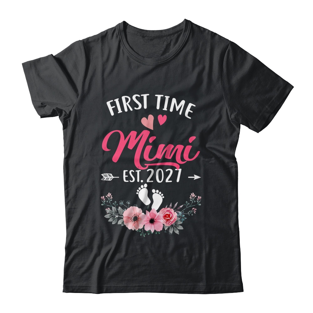First Time Mimi Promoted To Mimi Est 2027 Mothers Day Shirt & Tank Top | siriusteestore