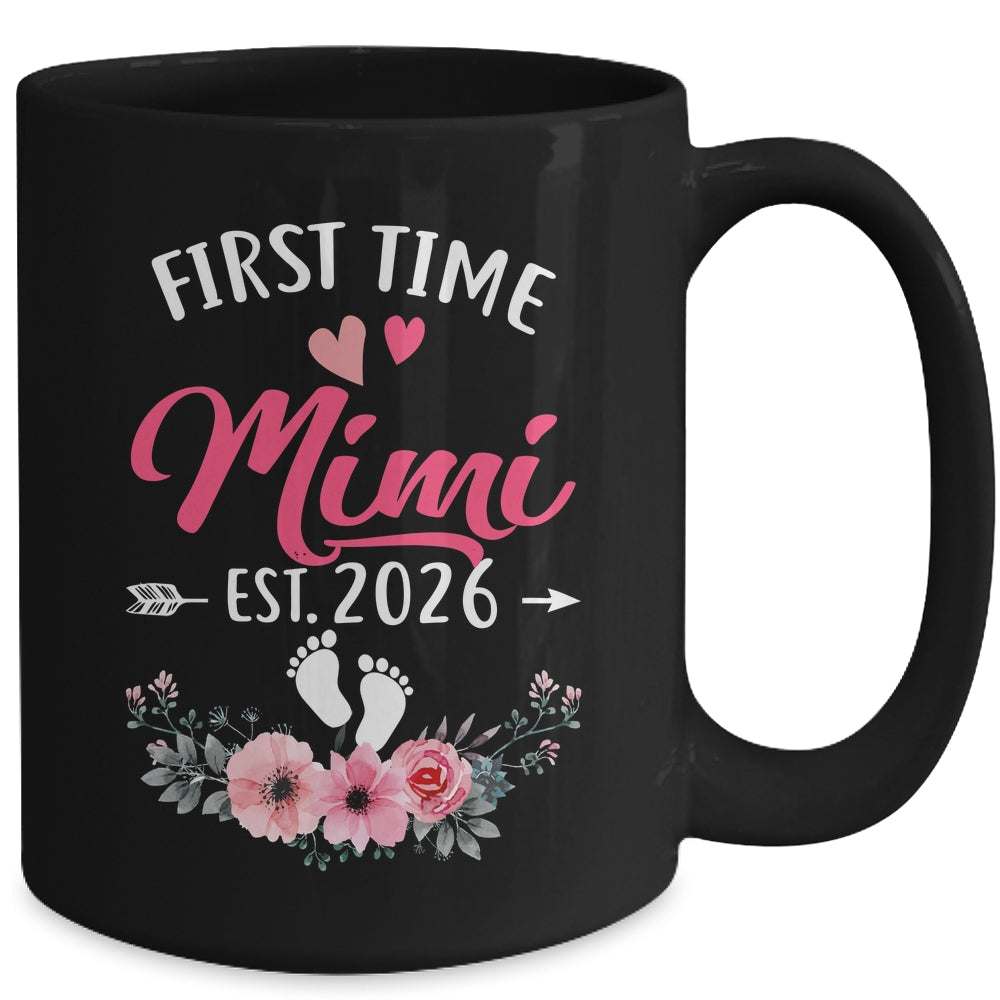First Time Mimi Promoted To Mimi Est 2027 Mothers Day Mug | siriusteestore