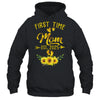 First Time Mom Est 2025 Sunflower Promoted To Mom Shirt & Tank Top | siriusteestore
