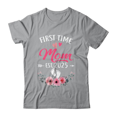 First Time Mom Promoted To Mom Est 2025 Mothers Day Shirt & Hoodie | siriusteestore
