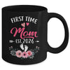 First Time Mom Promoted To Mom Est 2026 Mothers Day Mug | siriusteestore