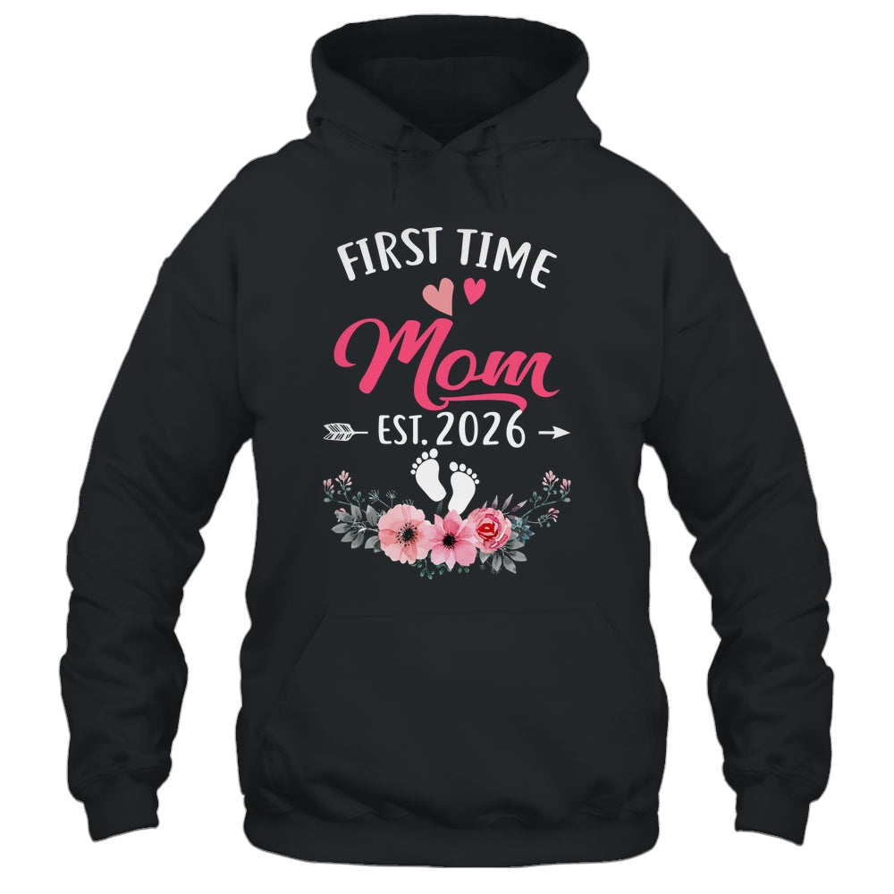 First Time Mom Promoted To Mom Est 2026 Mothers Day Shirt & Tank Top | siriusteestore