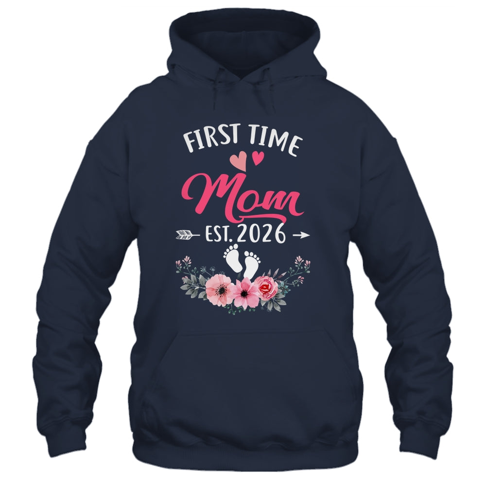 First Time Mom Promoted To Mom Est 2026 Mothers Day Shirt & Tank Top | siriusteestore