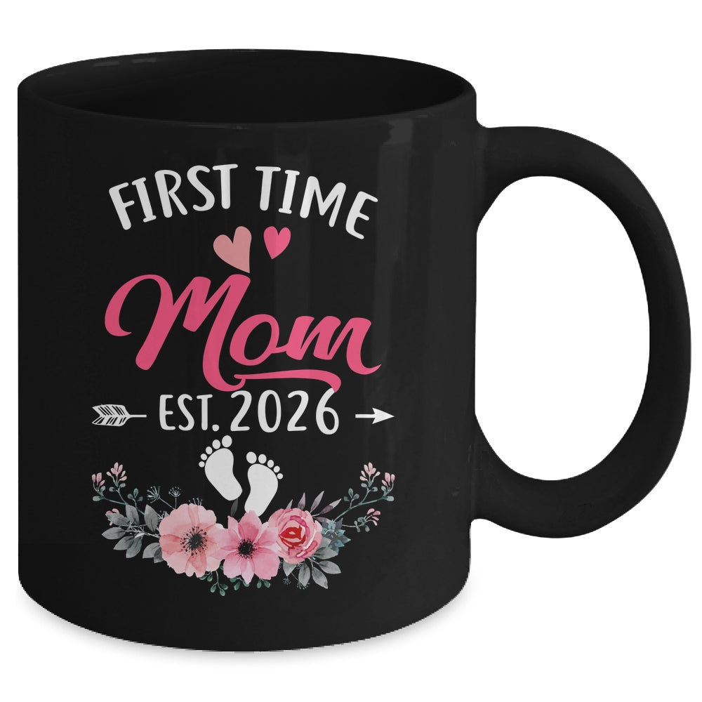 First Time Mom Promoted To Mom Est 2027 Mothers Day Mug | siriusteestore