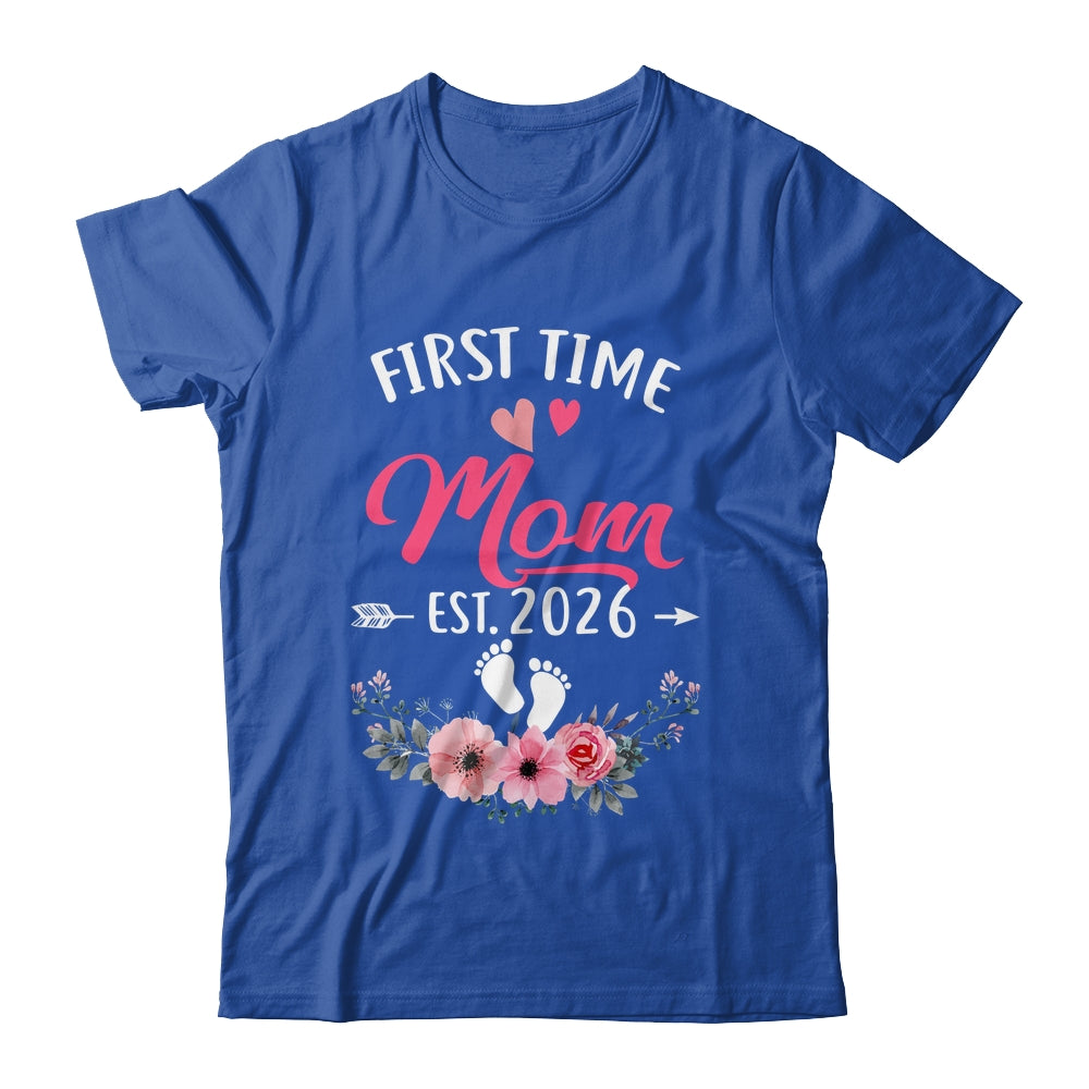 First Time Mom Promoted To Mom Est 2027 Mothers Day Shirt & Tank Top | siriusteestore