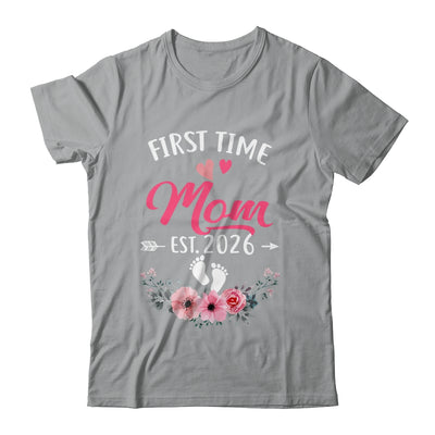 First Time Mom Promoted To Mom Est 2027 Mothers Day Shirt & Tank Top | siriusteestore