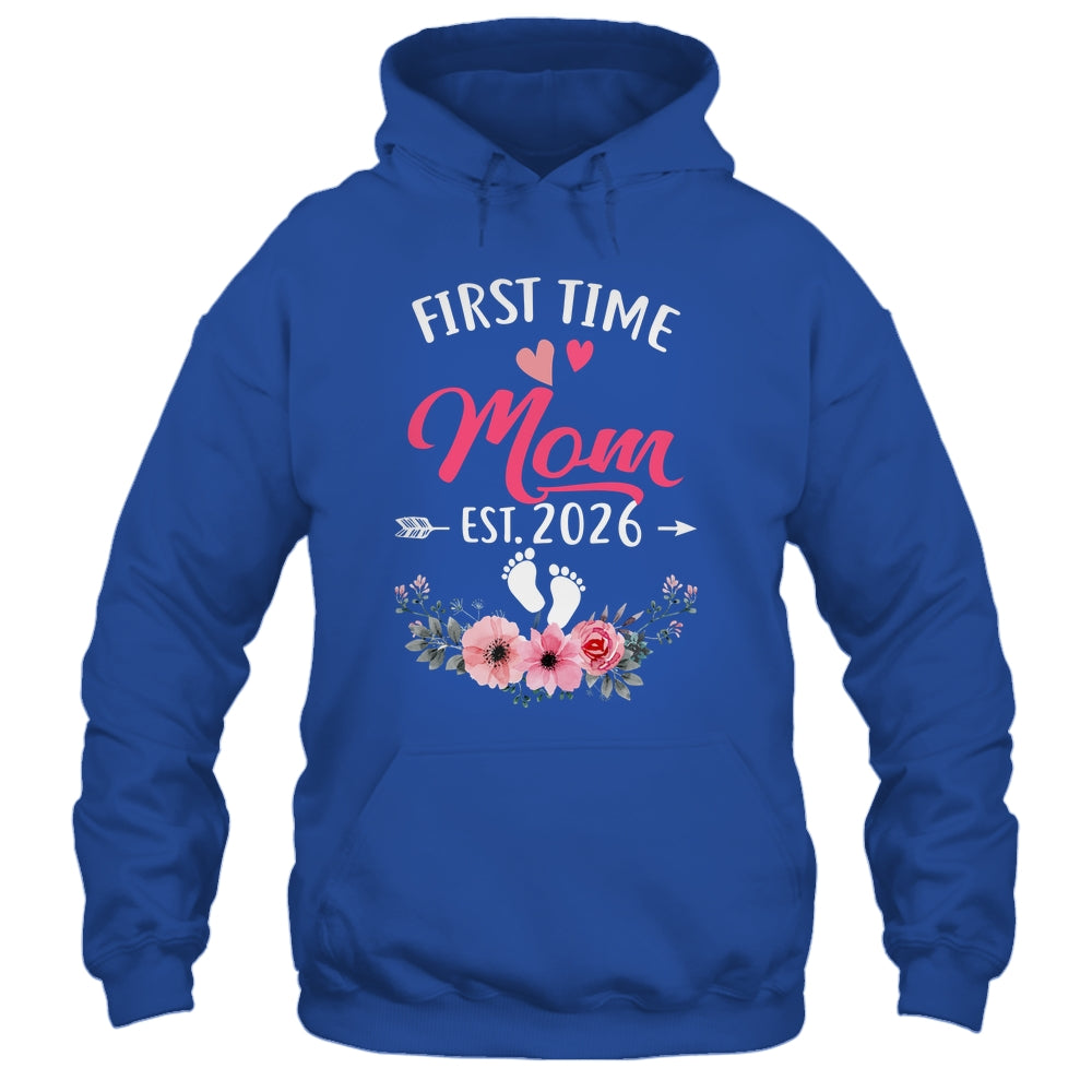 First Time Mom Promoted To Mom Est 2027 Mothers Day Shirt & Tank Top | siriusteestore