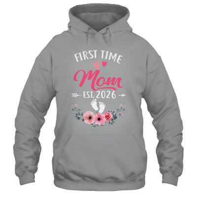 First Time Mom Promoted To Mom Est 2027 Mothers Day Shirt & Tank Top | siriusteestore