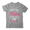 First Time Mommy Promoted To Mommy Est 2025 Mothers Day Shirt & Hoodie | siriusteestore