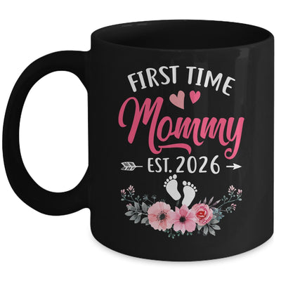 First Time Mommy Promoted To Mommy Est 2026 Mothers Day Mug | siriusteestore