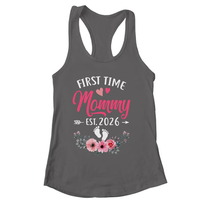 First Time Mommy Promoted To Mommy Est 2027 Mothers Day Shirt & Tank Top | siriusteestore