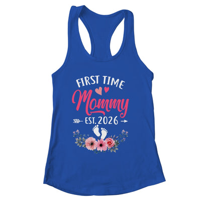 First Time Mommy Promoted To Mommy Est 2027 Mothers Day Shirt & Tank Top | siriusteestore