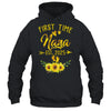 First Time Nana Est 2025 Sunflower Promoted To Nana Shirt & Tank Top | siriusteestore