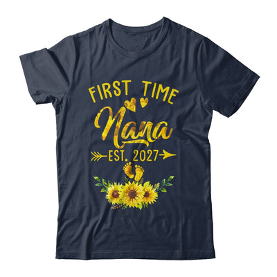 First Time Nana Est 2027 Sunflower Promoted To Nana Shirt & Tank Top | siriusteestore