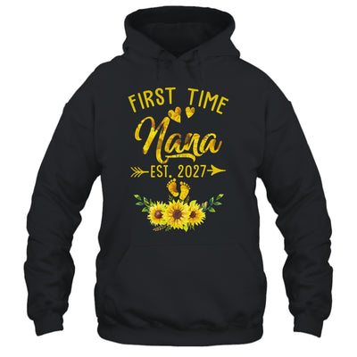 First Time Nana Est 2027 Sunflower Promoted To Nana Shirt & Tank Top | siriusteestore