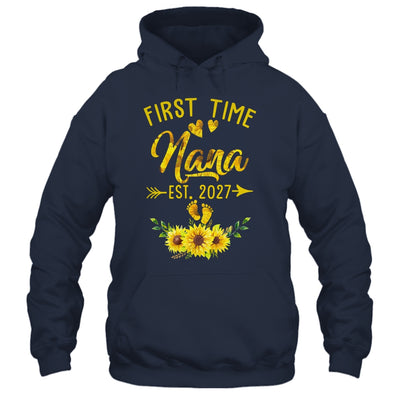 First Time Nana Est 2027 Sunflower Promoted To Nana Shirt & Tank Top | siriusteestore