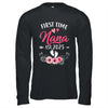 First Time Nana Promoted To Nana Est 2025 Mothers Day Shirt & Hoodie | siriusteestore