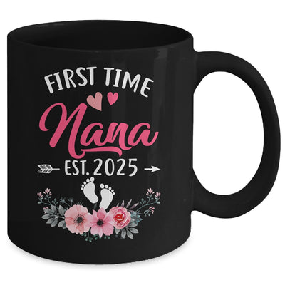 First Time Nana Promoted To Nana Est 2025 Mothers Day Mug | siriusteestore
