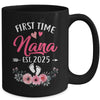 First Time Nana Promoted To Nana Est 2025 Mothers Day Mug | siriusteestore