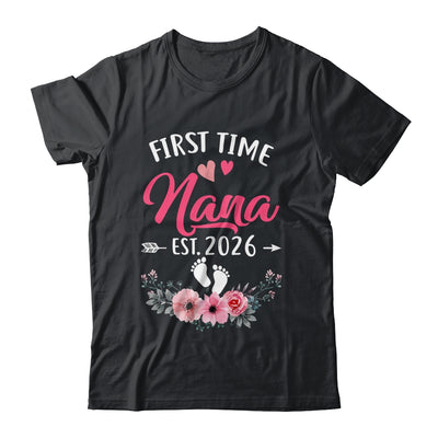 First Time Nana Promoted To Nana Est 2027 Mothers Day Shirt & Tank Top | siriusteestore
