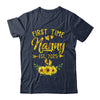 First Time Nanny Est 2025 Sunflower Promoted To Nanny Shirt & Tank Top | siriusteestore