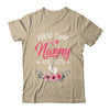 First Time Nanny Promoted To Nanny Est 2025 Mothers Day Shirt & Hoodie | siriusteestore